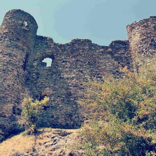 photo of the chateau d'alleuze